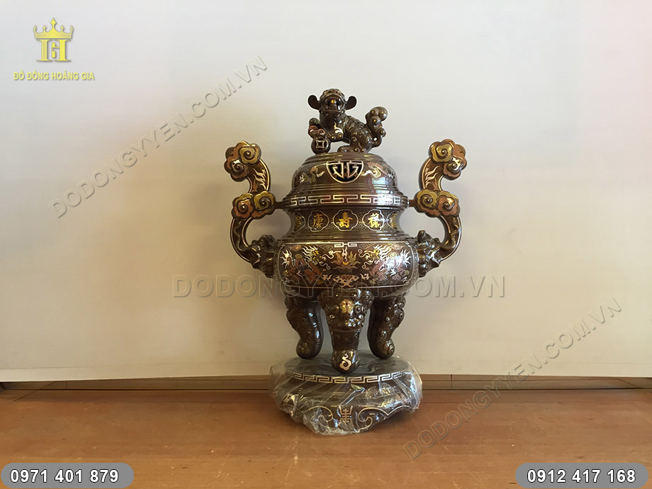 đỉnh đồng 70 ngũ sắc